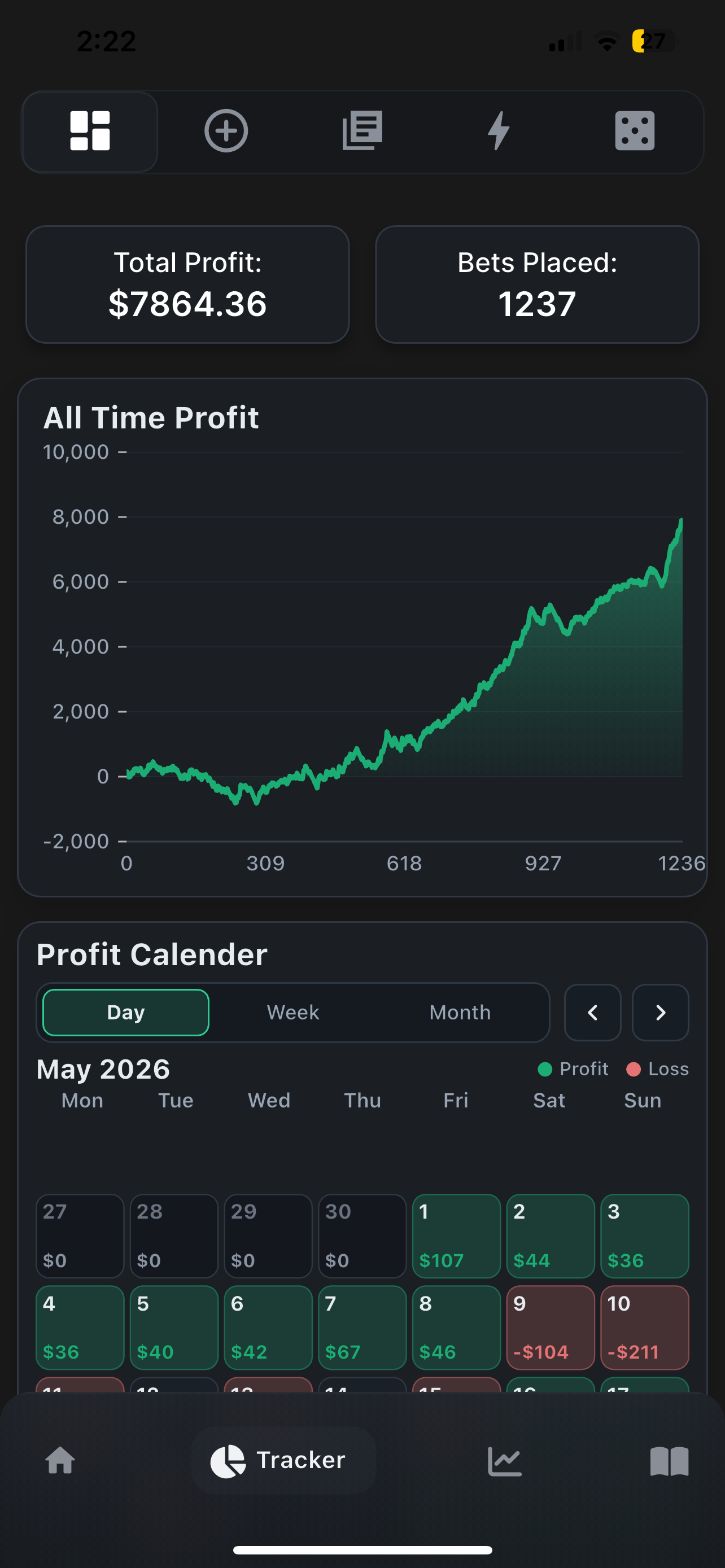 WagerWise mobile screen showing arbitrage and price data